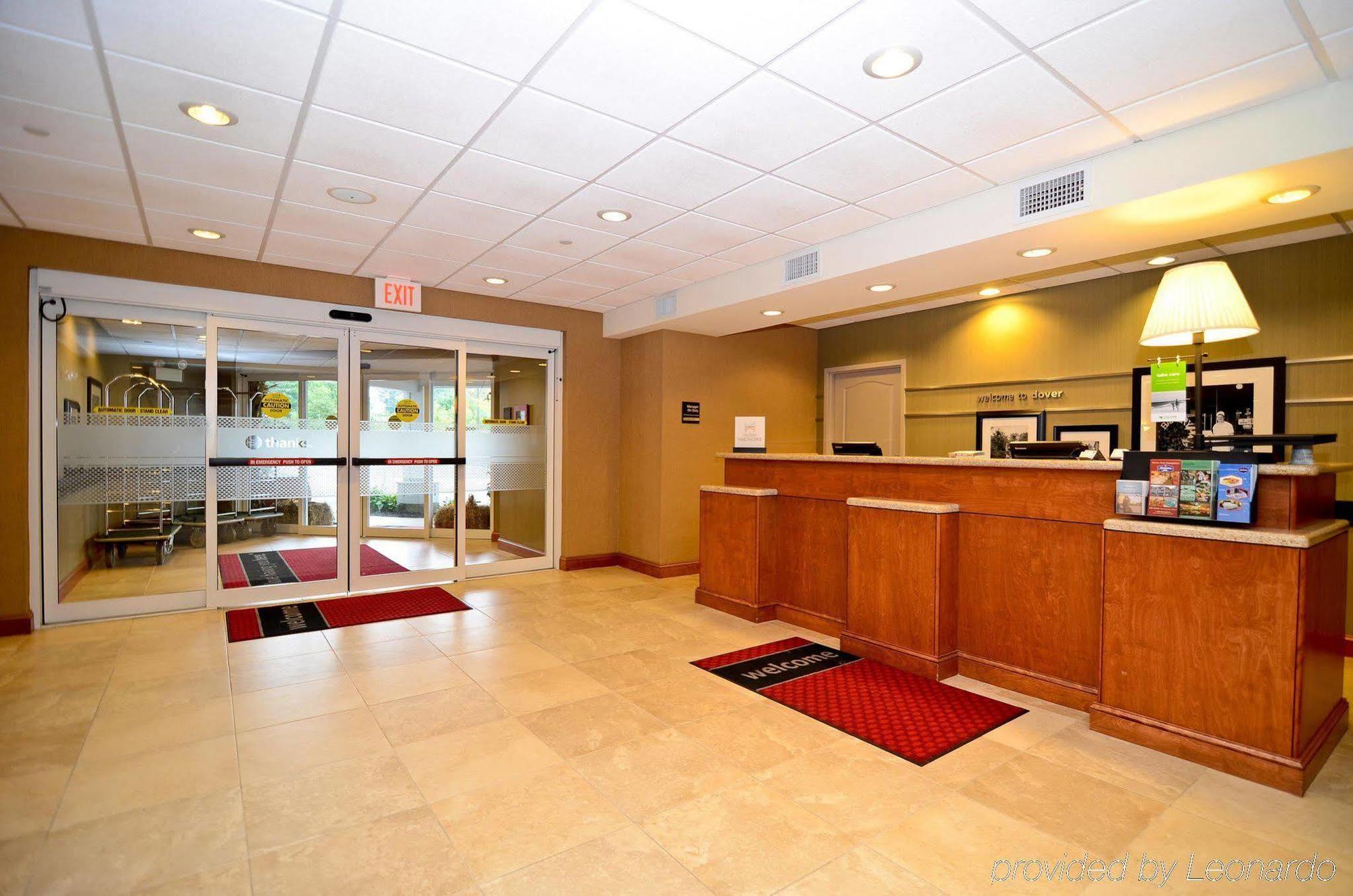 Hampton Inn Dover Beltér fotó